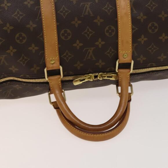 LOUIS VUITTON Monogram Keepall 55 Boston Bag M41424 - Picture 7 of 16